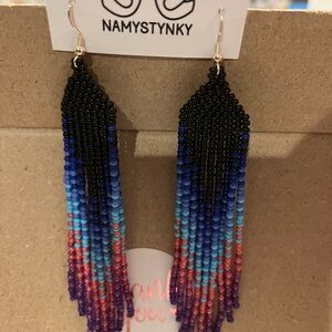 Multicolor Beaded Earrings